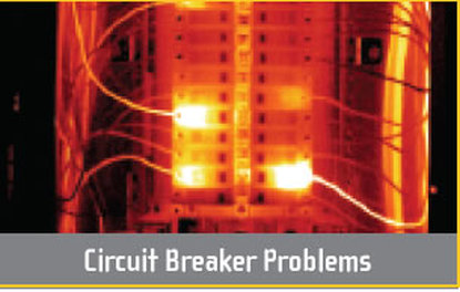 Lit up circuit breaker