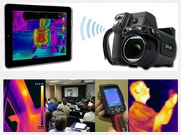 Thermal imaging collage